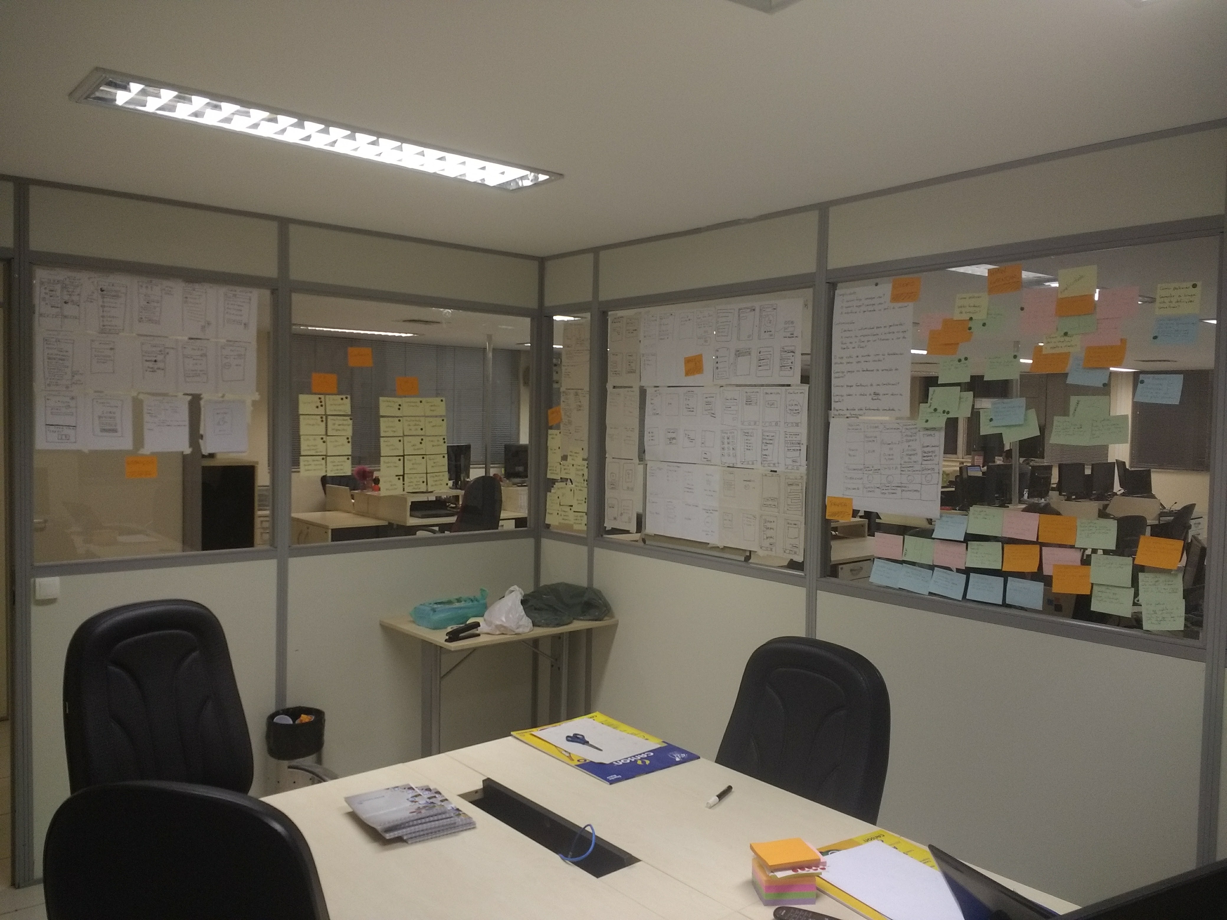 Design Sprint - sala de reunião